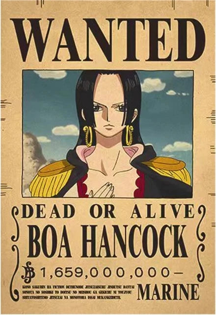 Anime Luffy Gear 5 One Pieces Se busca recompensa Pósters