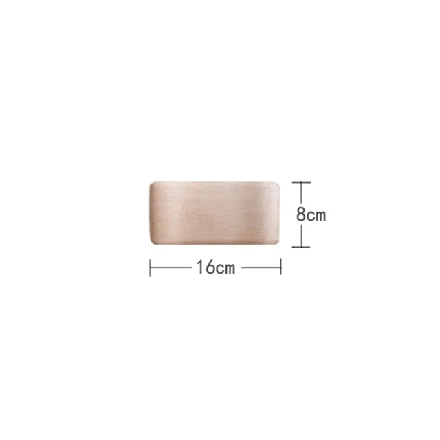 Bandeja de mano de madera para teclado y ratón