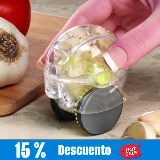 Rolling Garlic Chopper