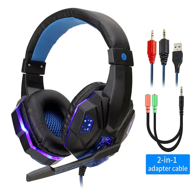 Auriculares con cable para jugadores