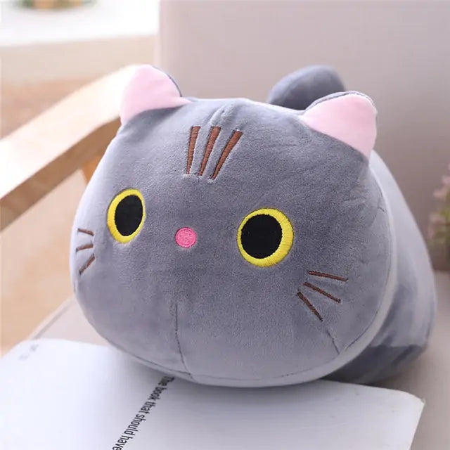 Almohada de animales de dibujos animados de felpa suave