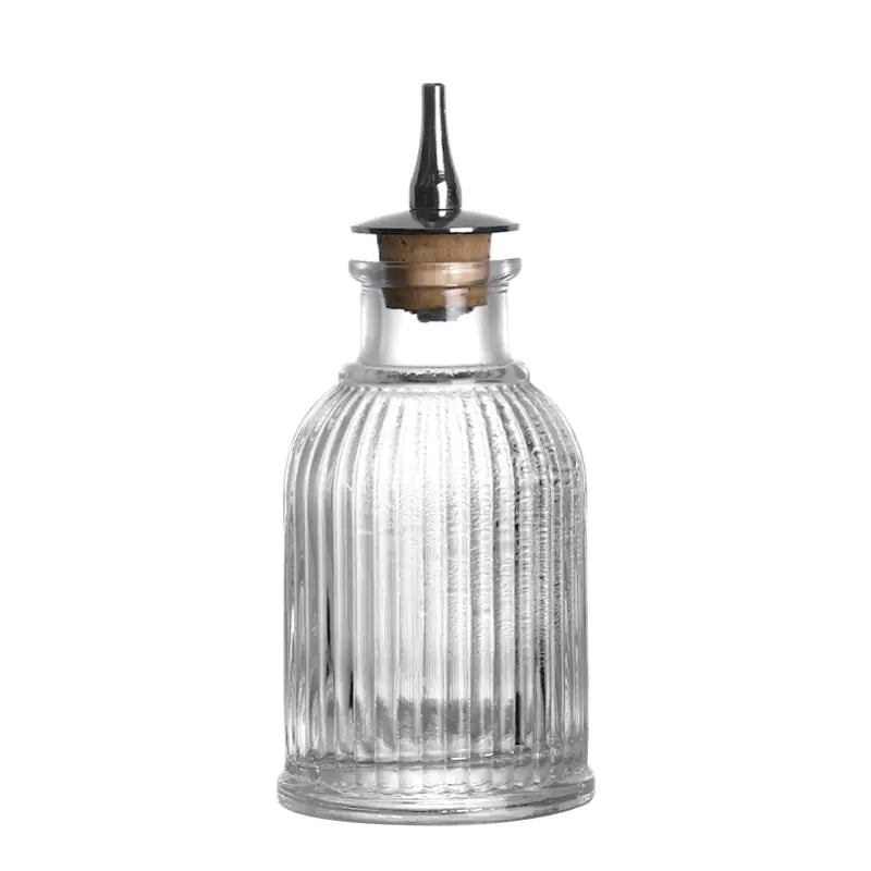 Cóctel Amargo Botella Vidrio Vintage