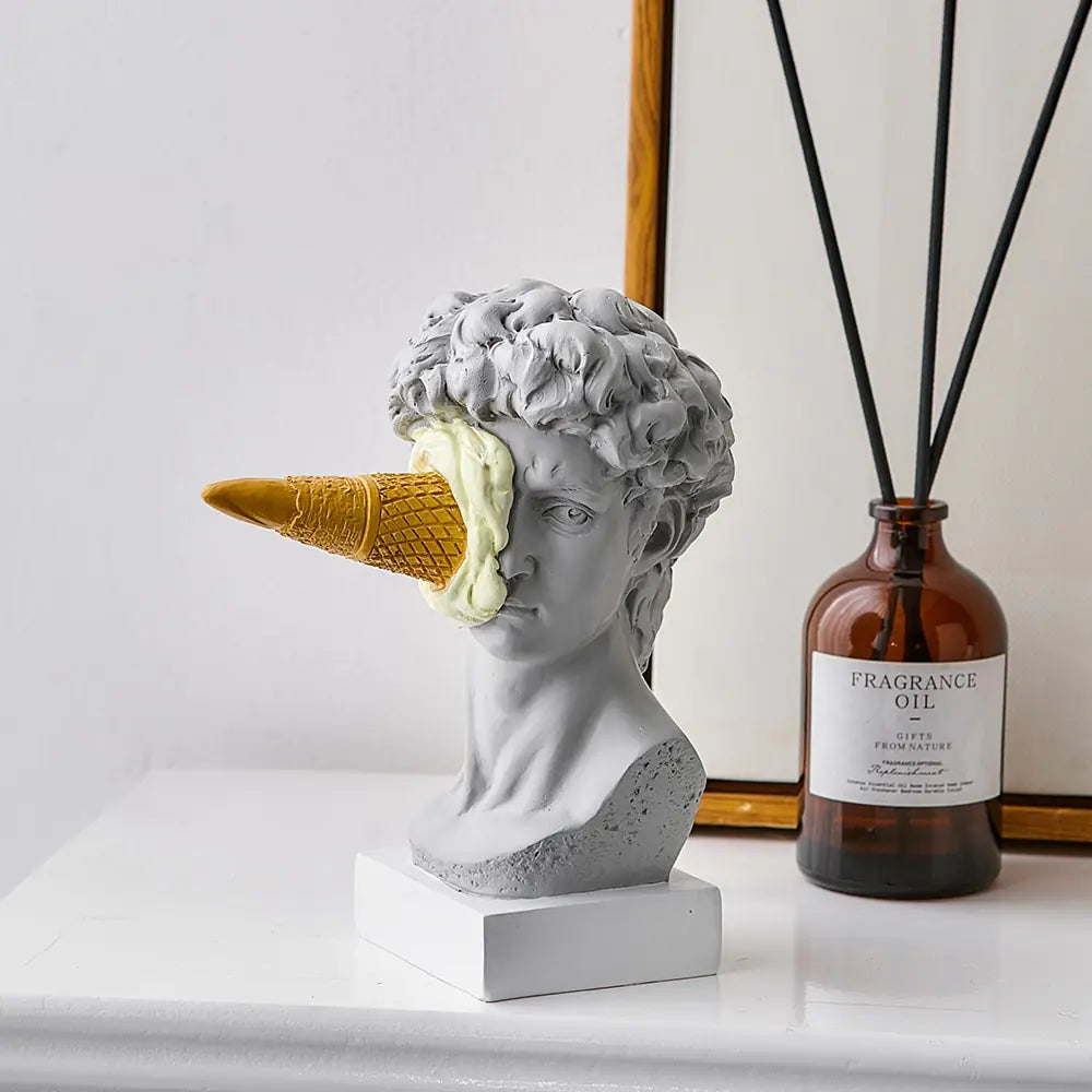 Figura David Helado Nórdico Moderno
