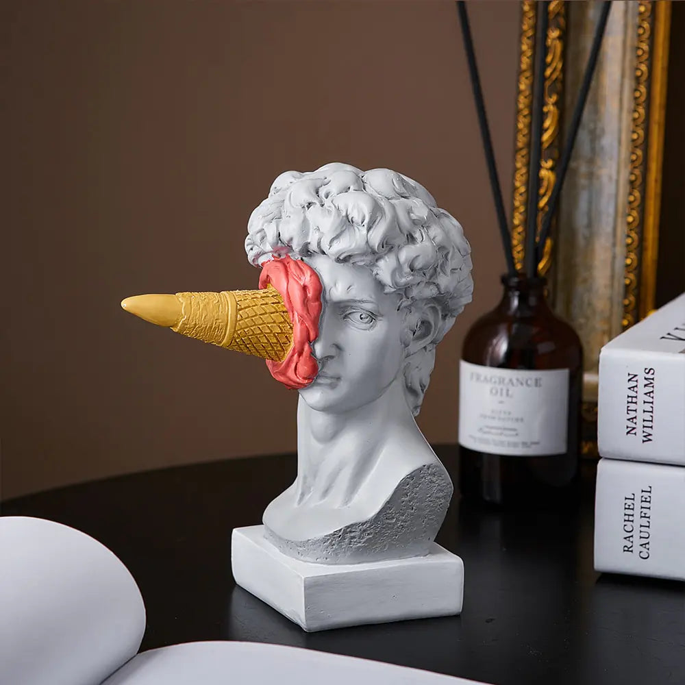 Figura David Helado Nórdico Moderno