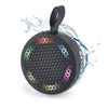 RISEBASS Water Resistant Bluetooth Shower Speaker, Handsfree Portable Speakerphone Control Buttons with LED Light, True Wireless Stereo for Bathroom, Kitchen, Hiking, Kayak, Beach, Gifts
