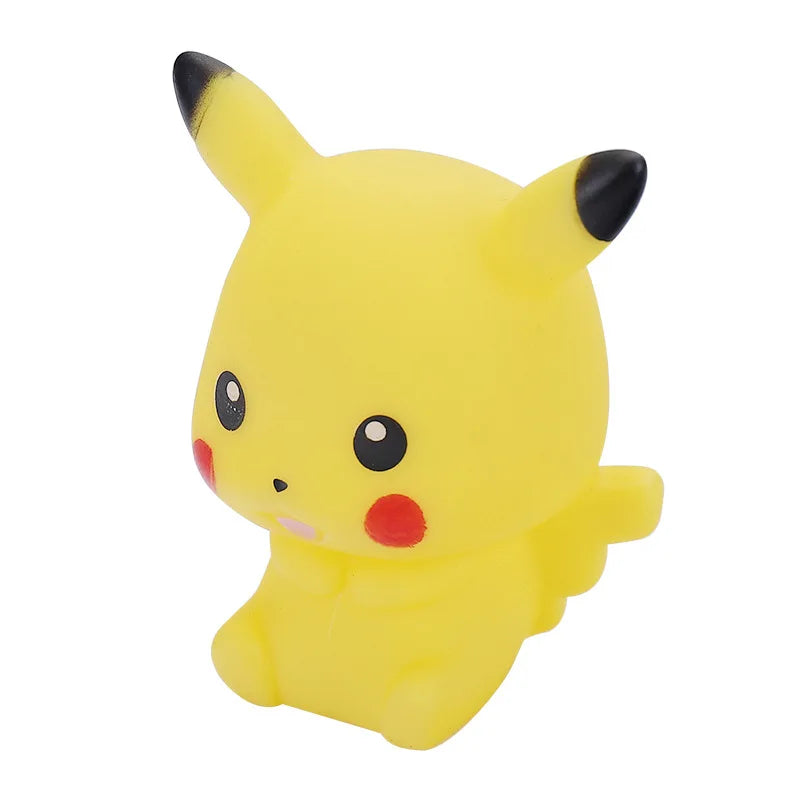 Juego de juguetes de baño de anime Pokémon