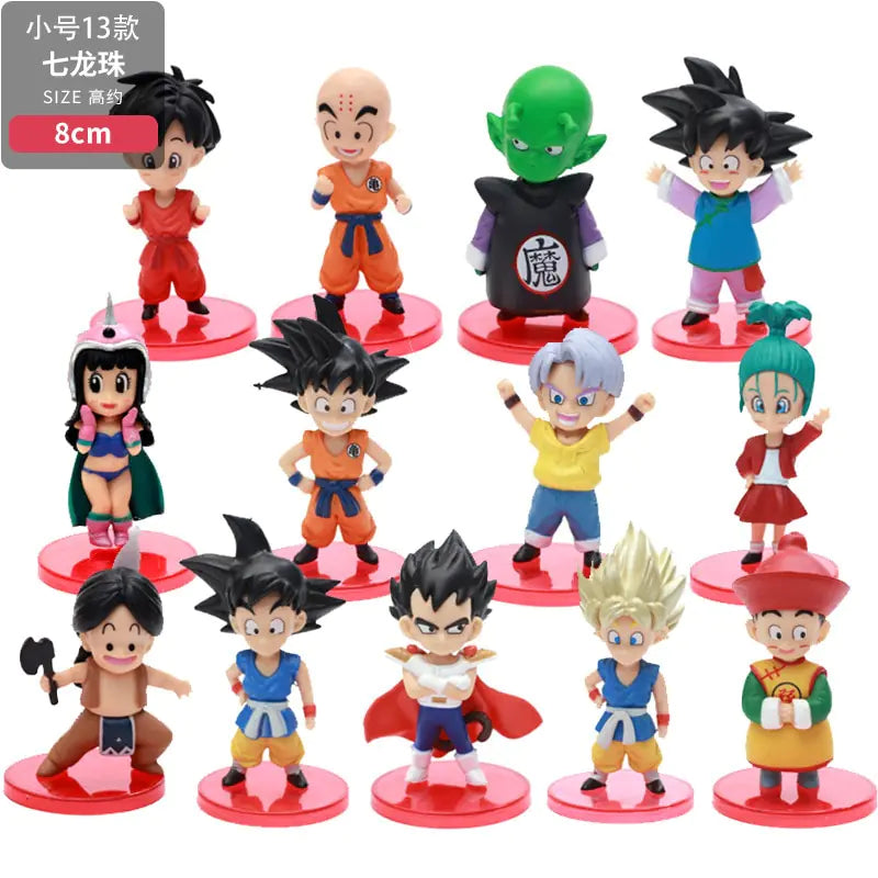 Figura de anime Dragon Ball Figura DBZ Colección de estatuas de PVC