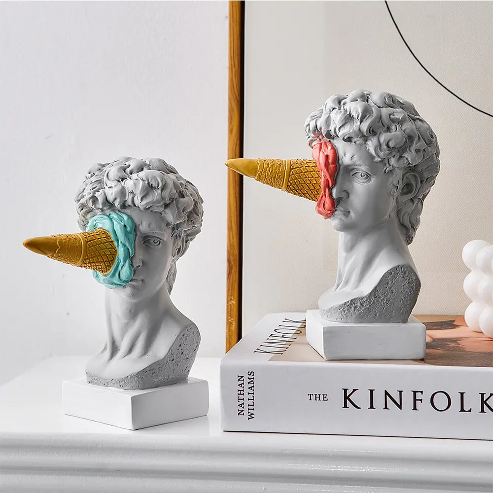 Figura David Helado Nórdico Moderno