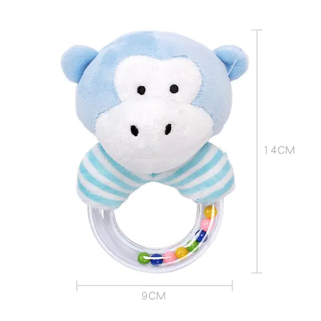 Sonajeros para bebé, juguete de bola con baches para el desarrollo